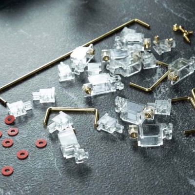 Durock V2 Transparent PCB Screw in Stabilizer For Mechanical Keyboard